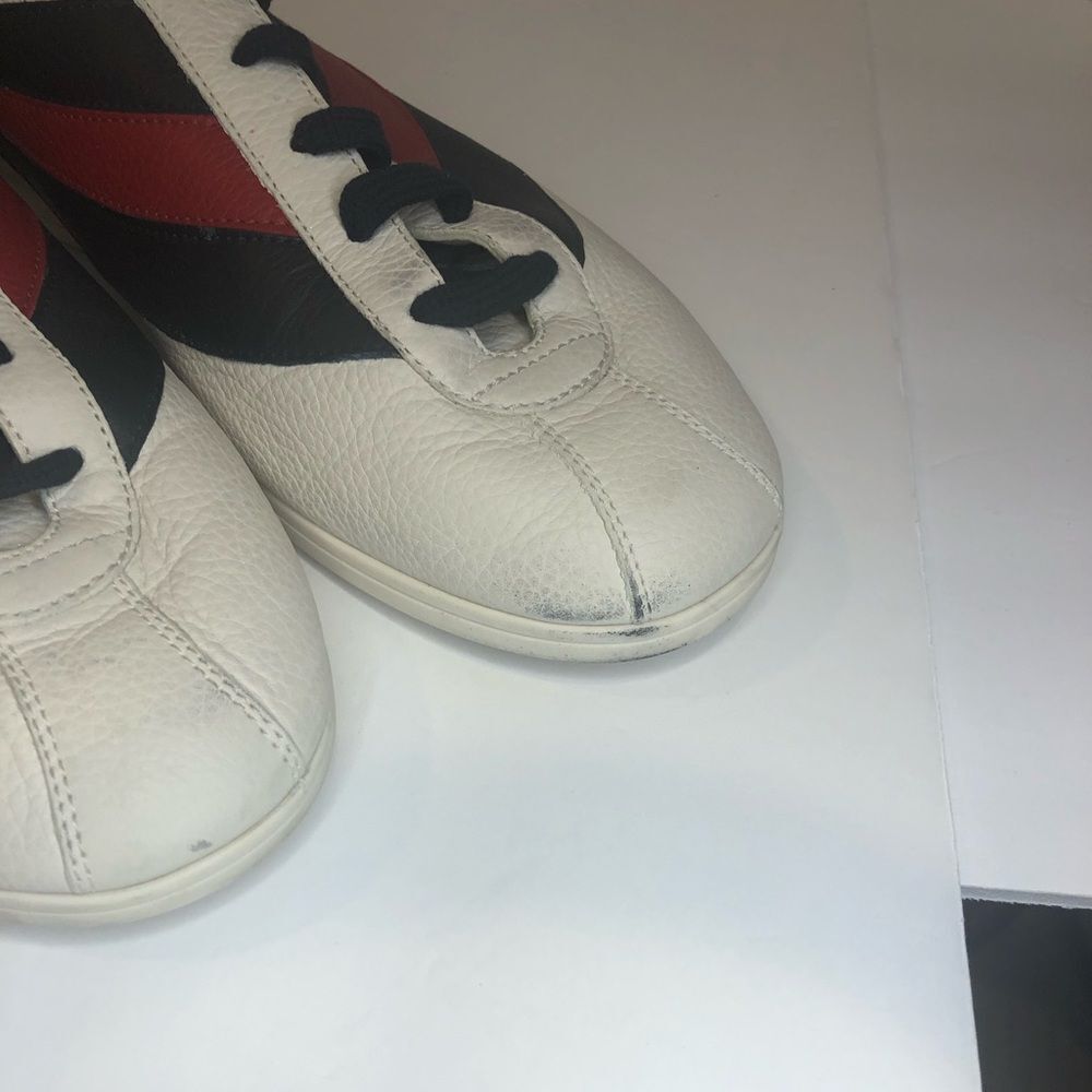 Gucci mens Falacer lace up sneakers size 8.5 - Picture 6 of 16